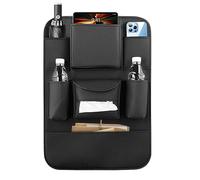 Car Seat Back Storage Bag - 22.83x16.54x0.79in Car Seats Back Storage Bag Hanging Bags | Multifunctional Rear Seats Storâge Box with 7 Pockets | Cars Seât Backs Organizer | Cars Seat Storâge Organizer