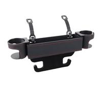 Car Seat Back Storage Box - Multifunctional Organizer with Cup Holder and Crevice Filler, Keeps Car Interior Neat and Accessible, Cars Storage Box for Seat Back Easy Install Design
