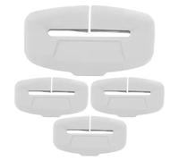 Car Seat Belt Buckle Cover - 4pcs Silicone Anti Scratch Protector Set, Soft Seat Belt Buckle Sleeve Covers For Auto Truck SUV RV, Interior Safety Protection Accessory For Men Women Use