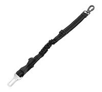 Car Seat Belts for Dogs - Flexible Anti Escape Secure Safety Lead System, Adjustable Pet Vehicle Restraint Harness, Shock Absorbing Travel Safety Attachment Strap, Strong Clip Lock Automotive