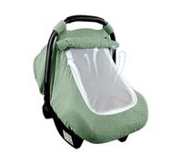 Car Seat Canopy Breathable Cotton Windproof Cover With Mesh Window