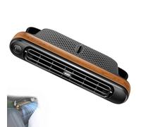 Car Seat Cooling Fan, USB Car Backseat Fans, Recirculating air conditioning in the car 3 Wind Speeds Space-Saving For All Cars (Wood Grain)