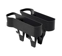 Car Seat Crevice Filler, Non-Slip Console Catcher, Car Organizer for Seat Gap, Prevents Items from Falling for SUV Truck, Sedan, RV Interior, Travel Road Trips, and Daily Driving
