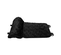 Car Seat Cushion - Plush Leg Support, Ergonomic Non Slip Pad | Adjustable Soft 450g Plush Build, Pressure Relief Comfort Design, Universal Installation Accessory For Winter Driving Office Travel Use