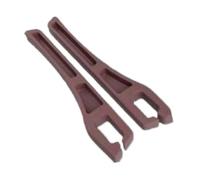 Car Seat Gap Filler for A1 (8X) Hatchback 2010-2014, 2-Pack Leak-Proof Organizer Pad, Vehicle Mounted Storage Filler Between Seat and Console(Red)