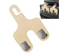 Car Seat Headrest Hook - Back Organizer | 3.5x1.2in Rotating Hanger with 360 Degree Swivel, ABS Construction Accessory with Smooth Edges, Interior Storage Equipment, Compact Holder Attachment