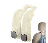 Car Seat Hook - Zinc Alloy Hanger Double Non Slip 17x8.5x2cm, Headrest Organizer | Foldable Storage Holder , Purse Handbag Tote Backpack Umbrella Carrying , Truck SUV RV Vehicle Interior Arrangement