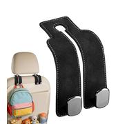 Car Seat Hook - Zinc Alloy Hanger Double Non Slip 17x8.5x2cm, Headrest Organizer | Foldable Storage Holder , Purse Handbag Tote Backpack Umbrella Carrying , Truck SUV RV Vehicle Interior Arrangement
