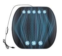 Car Seat Pad,12V 24V Plug In Air Circulation - Fan Blowing Car Seat Cushion | Road Trips Commuting Family Outings Camping City Touring SUV RV Truck