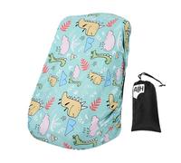 Car Seat Sun Shade Cover, Infant Travel Heat Shield, UV Blocking Cooling Cover with Stretchable Fit and Breathable Layer for Baby Comfort and Sun Protection During Outdoor Drives