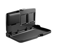 Car Seat Table Tray for Kids, Car Seat Tray with Storage, Car Tray for Snacks, Adjustable Car Seat Tray, Car Seat Table Tray for Kids Travel, Back Seat Car Tray, Compact Car Seat Tray