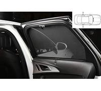 CAR SHADES Juego (Puertas traseras) Compatible con Volkswagen Golf IV 5-Puertas 1997-2003 (2-Partes) cortinillas Parasol a Medida