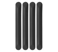 Car Side Edge Protector | Adhesive Rear View Mirror Cover Protective Strip,Flexible 4X Vehicle Guards Strips For Rearview M Edge Protector Efficiently Absorbs Shock Irrow and Edges