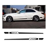 Car Side Skirt Decal Sports Modification Under Skirt Sticker Universal Door Edge Scratch Cover Sides Body Sticker Auto Decals