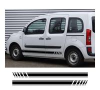 Car Side Stickers, For Benz, For Citan W415 T-Class, For Nissan, For Townstar NV250, For Renault Kangoo Van Graphics Stripes Vinyl Decals