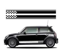 Car Side Stickers Stripes DIY Vinyl Side Body Decals, For Mini Cooper S One JCW F56 F55 F60 R56 R60 R61 R56 F54 Racing Decoration