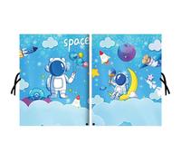 Car Side Window Shades - Double Layer Cartoon Print Car Magnetic Louvered Blinds | Magnetic Curtain | UV Protection Heat Insulation Shade | Kids Sun Block Cover For Rear Side Window Travel Use