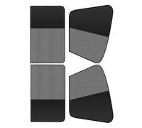 Car Side Window Sunshade, Magnetic Blocking Screen Kit, Easy Install Heat Protection Design with Secure Fit Setup, 19.29x16.54 Inches Vehicle Shade Set, Modern Style Driving Accessory for Use