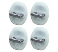 Car Silicone Door, Latch Protective Cover, Auto Lock Protector, Luminous Shock Absorption Silicone Buffer Pad for Noise, Dust, Slam, Damage, Vehicles, Trailer, 3.54x2.76 Inches