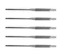 Car Snow Chains - 5 Piece Tire Traction | Easy-Install Winter Tire Chains For Sedans, SUVs, Trucks, Fits 165-275mm Tires, Provides Safe Driving On Snow, Ice, Slippery Roads, Winter Conditions