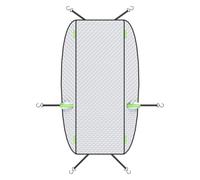 Car Snow Cover - Aluminum Film Full Body Shield | Winter Frost Protector