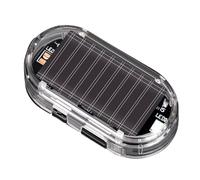 Car Solar - Alarm Light Powered Anti Theft Warning Light | Flashing Simulated Alarm Security Device Solar Charging Car Theft for Truck, Caravan, Garage, Roadside, Parking
