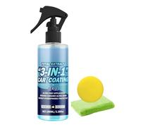 Car Spray Coating Agent, Car Quick-acting Spray Agent | Protective Sealant Polish Liquid, Glass Cleaner For ATVs Sedans Boats Trucks Van Motorcycles