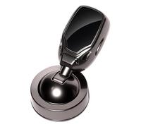 Car Start Button Cover | Aluminum Alloy Adhesive Joystick Ignition Switch Protector Universal Fit | Interior Decoration Push Style Control Console Metal Upgrade | Sedan SUV RV Garage Co