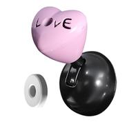 Car Start Button Joystick, Heart Car Starter Button Cover, 1.57 Inches, Engine Stop, Shift Knob Lever, Aromatherapy Decorations for Cars, Trucks, SUVs, Pickups