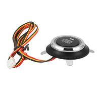 Car Start Engine Button Starter Pushbutton For Marine Use Copper 1Pack