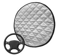Car Steering Wheel Sun Shade - Aluminum Foil Heat Reflector | Cover