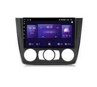 Car Stereo Carplay Radio de Coche para BMW 1 Series 2008-2012 HD Pantalla Táctil+Llamadas Manos Libres Bluetooth+WiFi, Navegador GPS/Mandos Volantes, 4 Nuclear 4G+64G