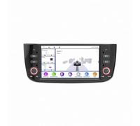 Car Stereo Carplay Radio de Coche para Fiat Linea Punto EVO 2012-2015 Cámara Trasera - HD Pantalla Carplay Mirror Link - Portátil Radio Coche Bluetooth con, 8 Nuclear 4G+64G
