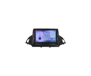 Car Stereo Carplay Radio de Coche para Ford Kuga 2 Escape 2013-2017 Soporta Bluetooth, Control Volante, USB, WiFi, 4G, Mirror-Link, GPS Radio FM, 4 Nuclear 1G+16G