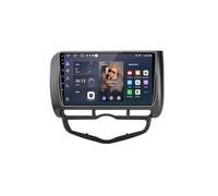 Car Stereo Carplay Radio de Coche para Honda FIT Jazz City 2002-2008 Cámara Trasera - HD Pantalla Carplay Mirror Link - Portátil Radio Coche Bluetooth con, 8 Nuclear 6G+128G