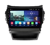 Car Stereo Carplay Radio de Coche para Hyundai IX45 Santa Fe 2013-2017 HD Pantalla Táctil+Llamadas Manos Libres Bluetooth+WiFi, Navegador GPS/Mandos Volantes, 8 Nuclear 4G+64G