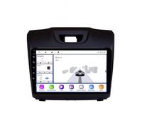 Car Stereo Carplay Radio de Coche para Isuzu D-MAX DMAX Chevrolet S10 2015-2018 Enlace Espejo, Navegación, Siri, Aux, Bluetooth, Airplay, Lectura de Vídeo, Navegación, 4 Nuclear 4G+64G