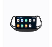 Car Stereo Carplay Radio de Coche para Jeep Compass 2 MP 2016-2019 HD Pantalla Tactil Radio Reproductor Reproductor de Internet, Bluetooth, WiFi, 8 Nuclear 8G+256G