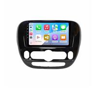 Car Stereo Carplay Radio de Coche para Kia Soul 2 2013-2019 HD Pantalla Táctil+Llamadas Manos Libres Bluetooth+WiFi, Navegador GPS/Mandos Volantes, 4 Nuclear 1G+16G