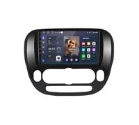 Car Stereo Carplay Radio de Coche para Kia Soul 2 PS 2013-2019 HD Pantalla Táctil+Llamadas Manos Libres Bluetooth+WiFi, Mandos Volantes, 4 Nuclear 1G+16G