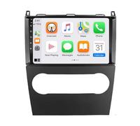 Car Stereo Carplay Radio de Coche para Mercedes-Benz A-Class 2 W169 C169 2004-2012 HD Pantalla Táctil+Llamadas Manos Libres Bluetooth+WiFi, Navegador GPS, 4 Nuclear 2G+32G