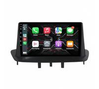 Car Stereo Carplay Radio de Coche para Renault Megane 3 Fluence 2008-2014 HD Pantalla Táctil+Llamadas Manos Libres Bluetooth+WiFi, Navegador GPS/Mandos Volantes, 8 Nuclear 8G+256G