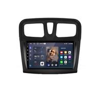 Car Stereo Carplay Radio de Coche para Renault Sandero Logan Symbol Dacia 2012-2019 HD Pantalla Táctil+Llamadas Manos Libres WiFi, Navegador GPS/Mandos Volantes, 8 Nuclear 6G+128G