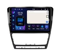 Car Stereo Carplay Radio de Coche para Skoda Octavia 2 A5 2007-2014 Soporta Bluetooth, Control Volante, USB, WiFi, 4G, Mirror-Link, GPS Navegador/Radio FM, 4 Nuclear 1G+16G