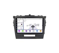 Car Stereo Carplay Radio de Coche para Suzuki Vitara 2014-2019 Soporta Bluetooth, Control Volante, USB, WiFi, 4G, Mirror-Link, GPS Navegador/Radio FM, 4 Nuclear 2G+32G