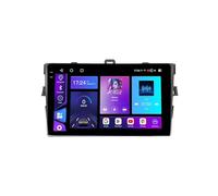 Car Stereo Carplay Radio de Coche para Toyota Corolla E140/E150 2007-2013 HD Pantalla Táctil+Llamadas Manos Libres Bluetooth+WiFi, Navegador GPS/Volantes, 8 Nuclear 8G+256G