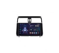 Car Stereo Carplay Radio de Coche para Toyota Land Cruiser Prado 150 2017-2018 Soporta Bluetooth, Control Volante, USB, WiFi, 4G, Mirror-Link, GPS Navegador/Radio FM, 4 Nuclear 4G+64G