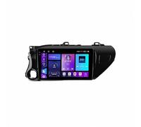 Car Stereo Carplay Radio de Coche para Toyota Vios Yaris 2018-2020 Cámara Trasera - HD Pantalla Carplay Mirror Link - Portátil Radio Coche Bluetooth con, 8 Nuclear 6G+128G