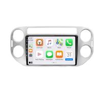 Car Stereo Carplay Radio de Coche para Volkswagen VW Tiguan 5N 2007-2016 Enlace Espejo, Navegación, Siri, Aux, Bluetooth, Airplay, Lectura de Vídeo, Navegación, 8 Nuclear 8G+256G