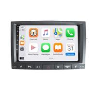 Car Stereo Carplay Radio de Coche para Volkswagen VW Touareg 1 7L 2002-2010 Autoradio Touchscreen Display Bluetooth Llamadas Manos Libres, Mirror Link, Navegación, 4 Nuclear 1G+32G